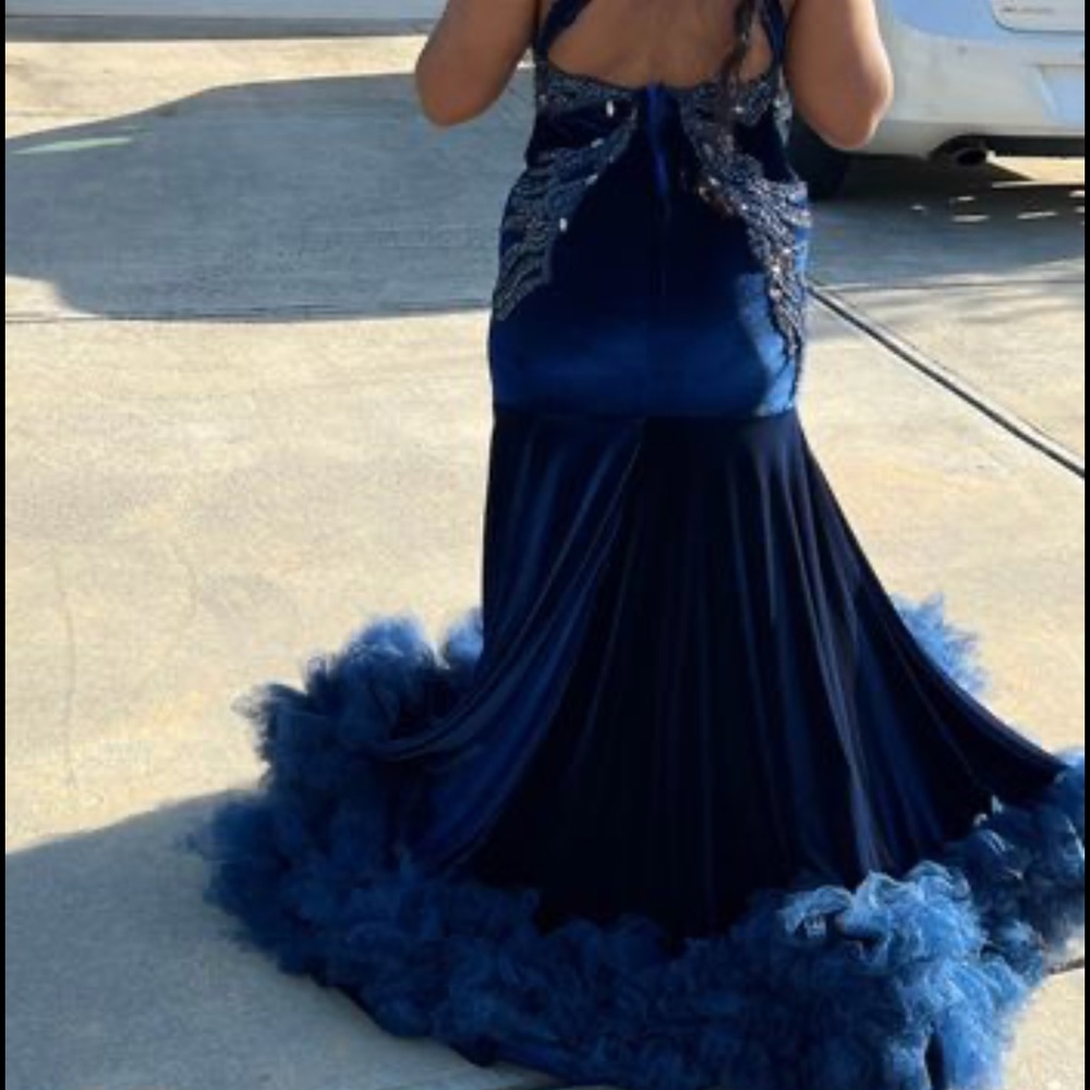 Blue Prom Dress